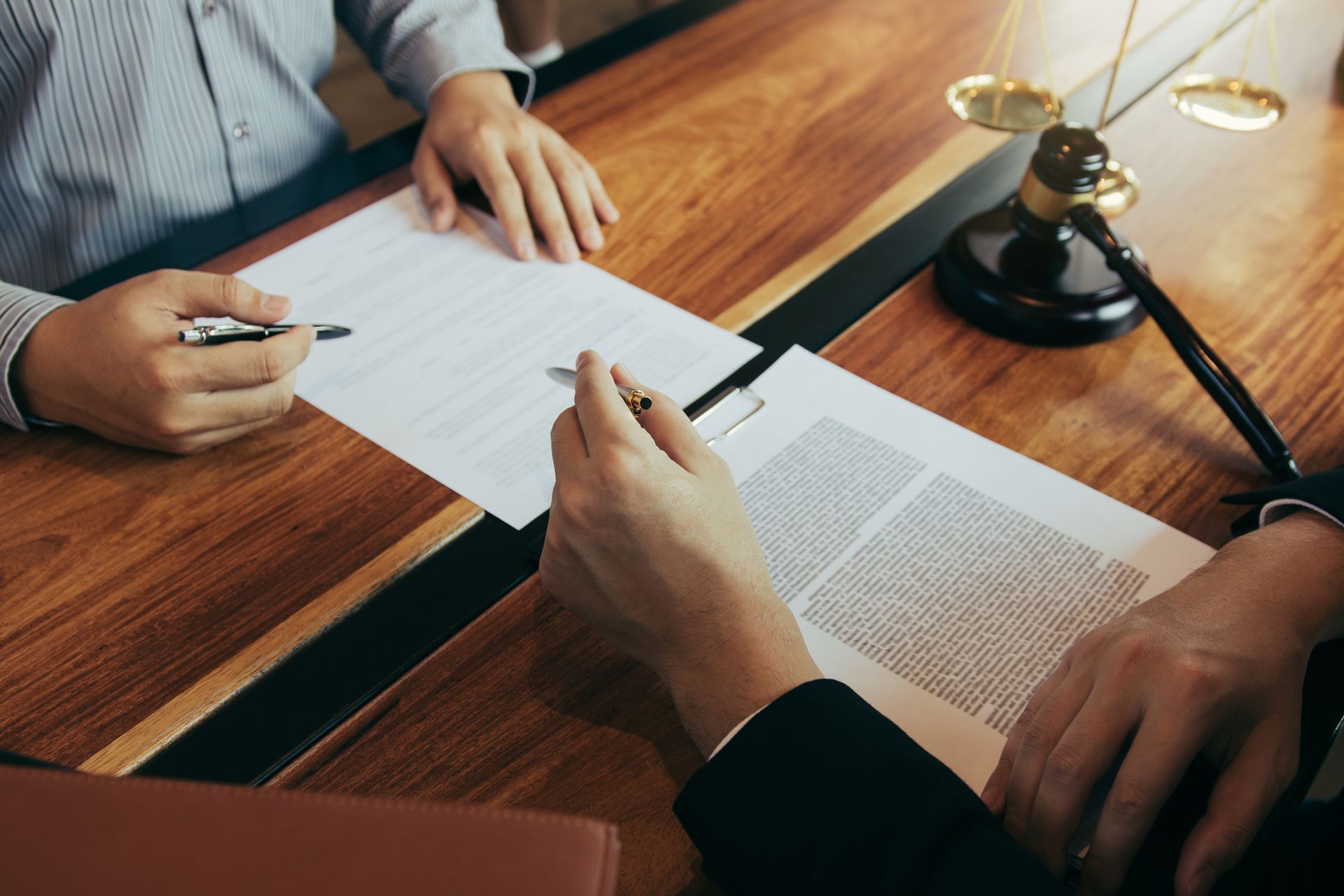 signing documents