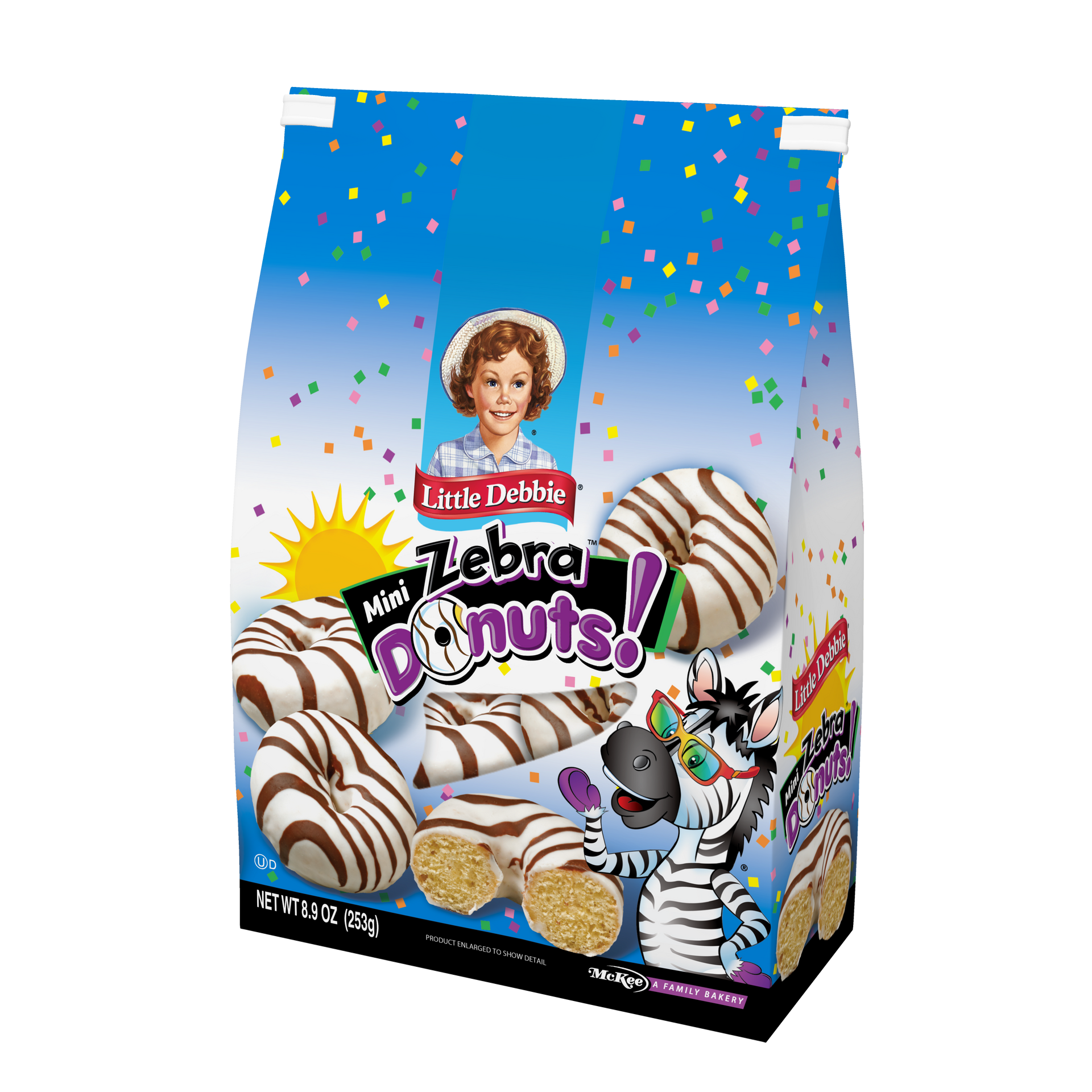 bag of little debbie zebra mini donuts