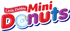 little debbie mini donut logo on transparent background