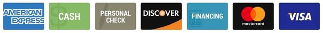 Methods of Payment  Accepted