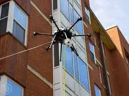 Sky Shine product for drone-assisted cleaning