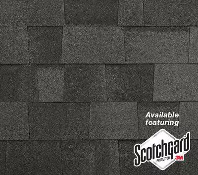Midnight Black shingle line