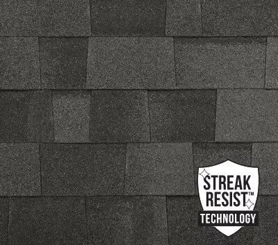 Midnight Black shingle line