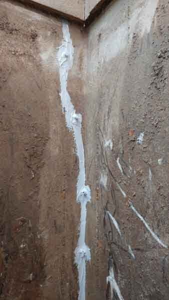 white pieces on wall