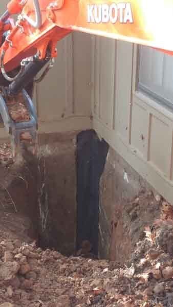 concrete corner