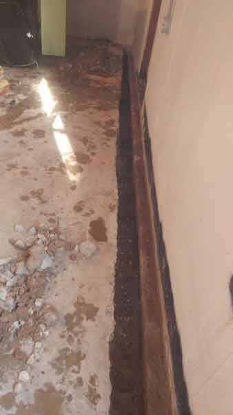 channel in ground