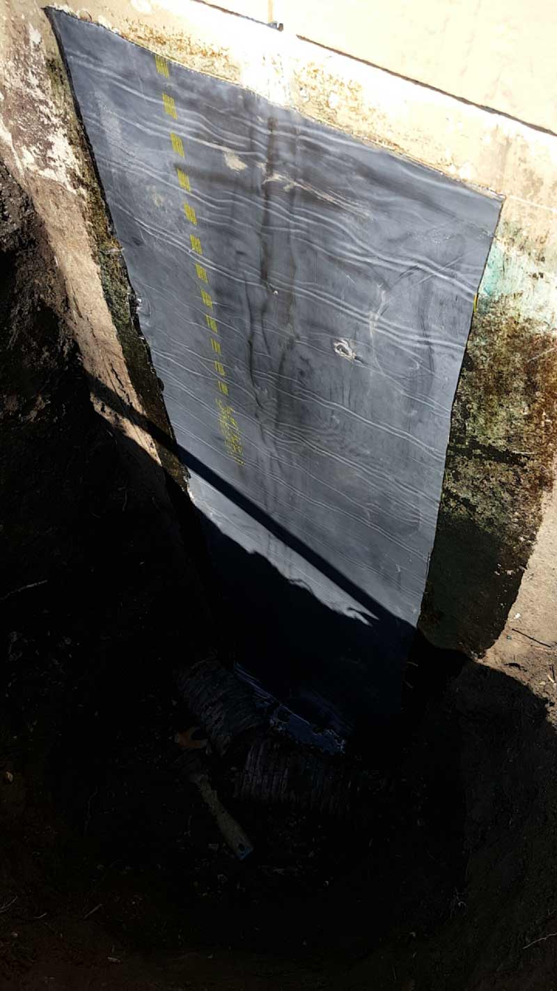 exterior water proofing