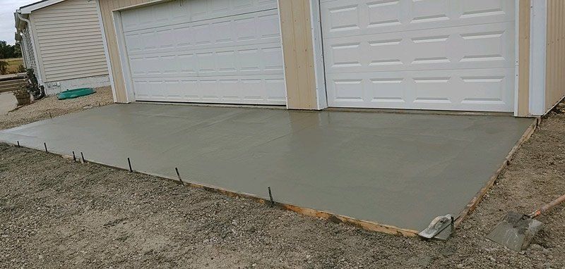 poured concrete