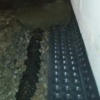 interior floor drain system