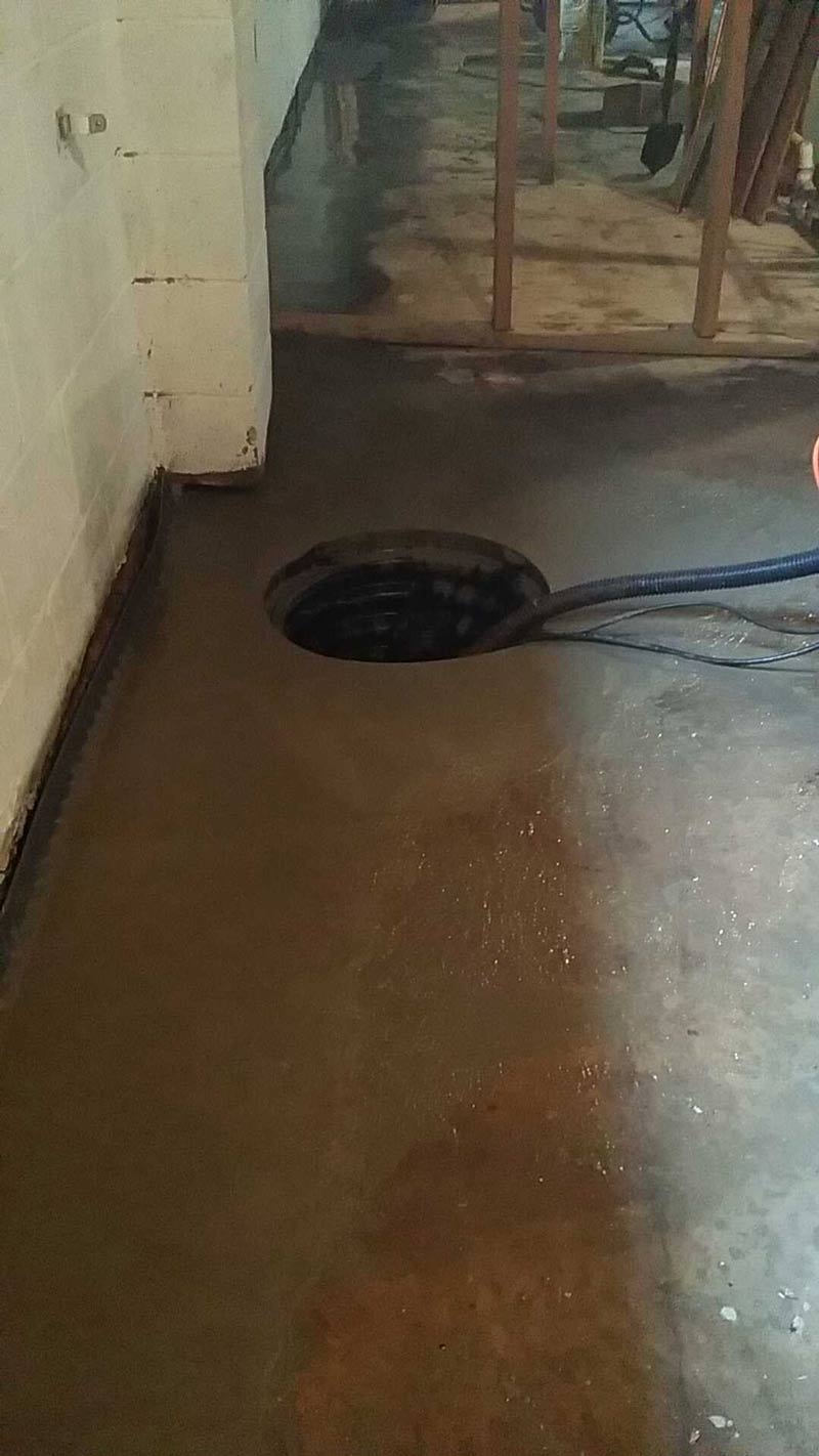 basement floor