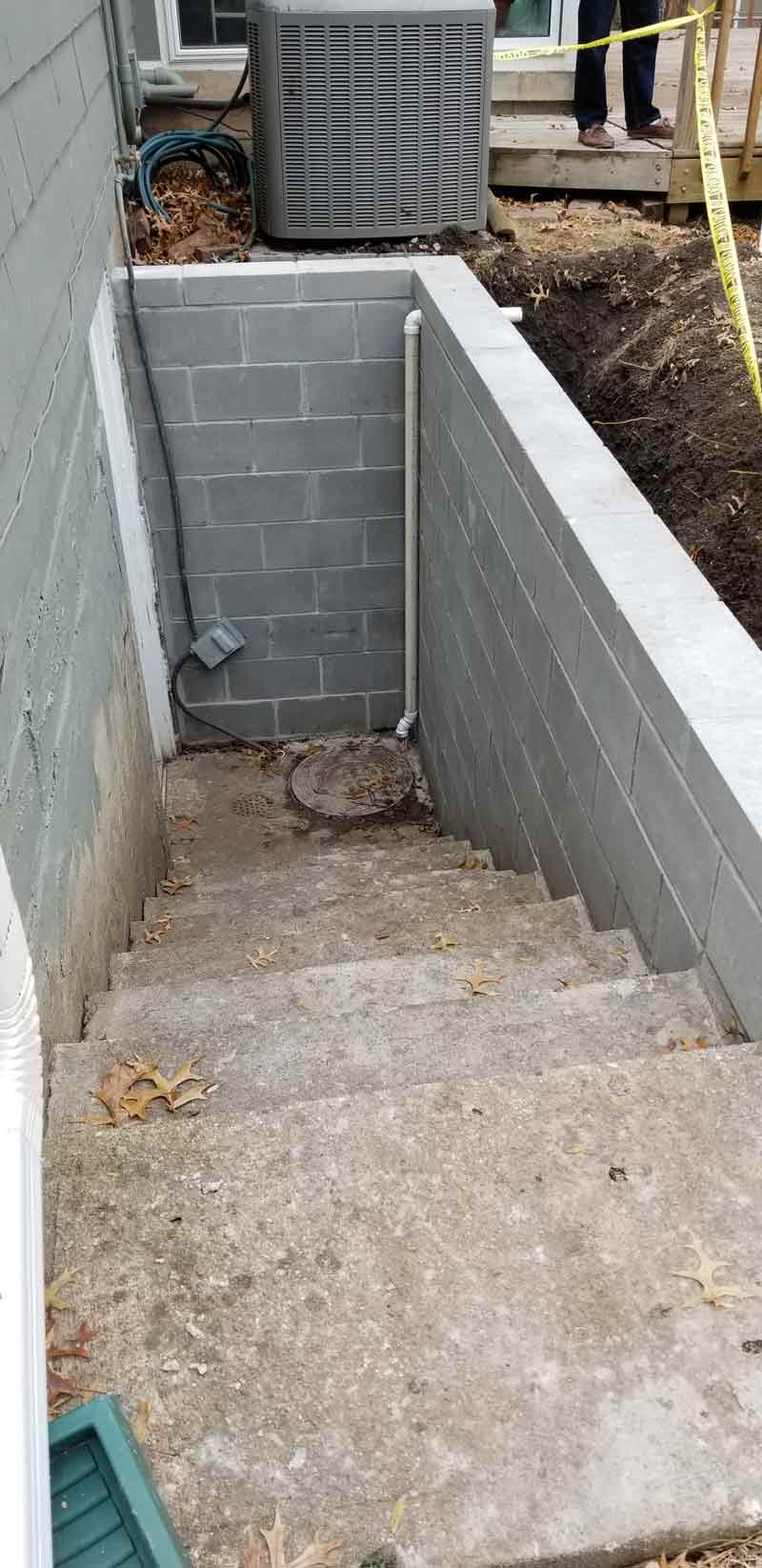 basement stairs