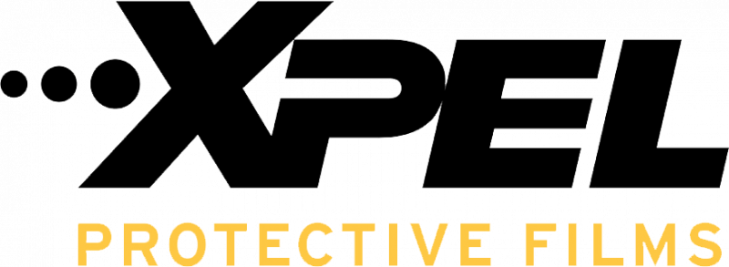 XPEL logo with black “XPEL” text and yellow “PROTECTIVE FILMS” underneath