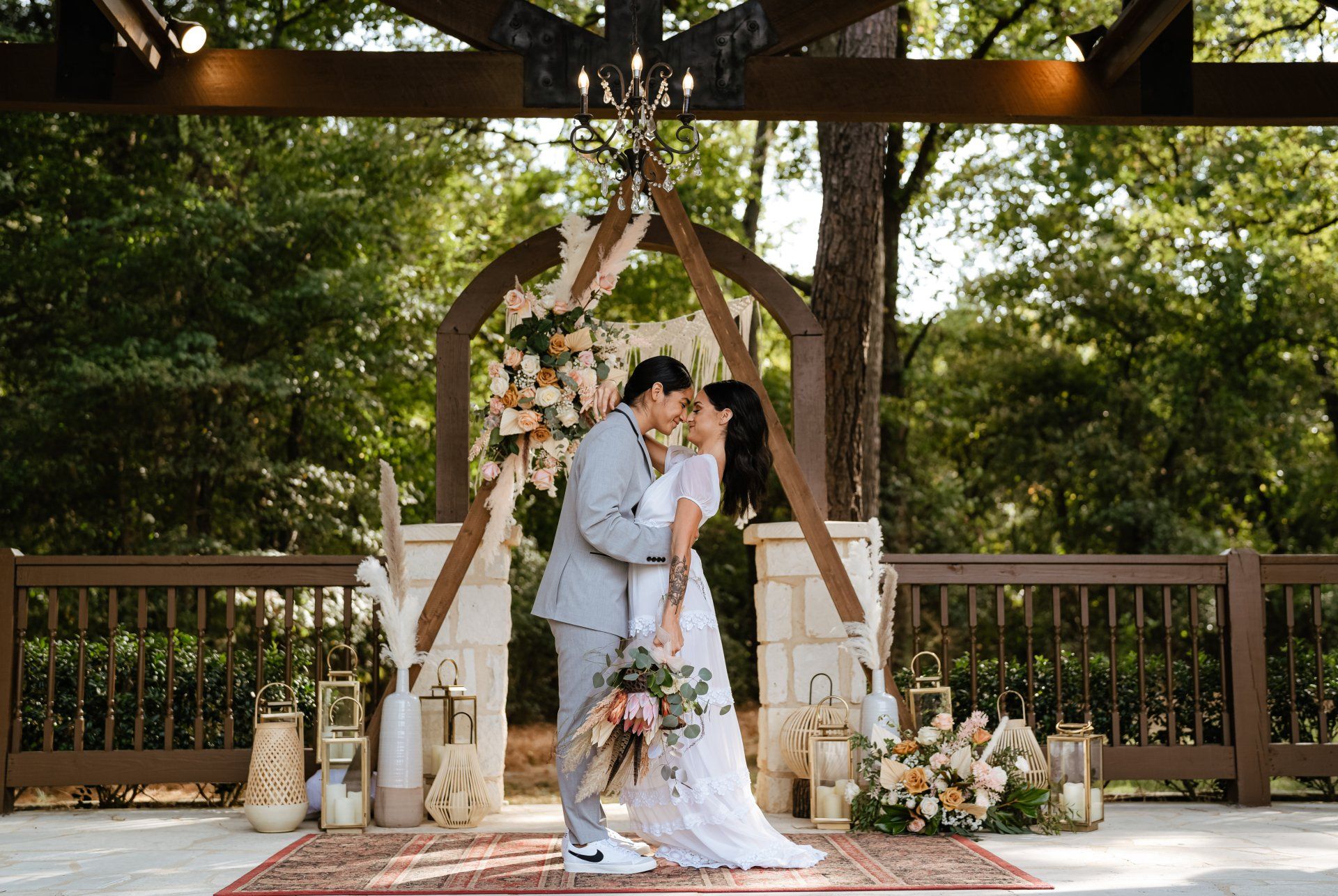 Wedding couple photo