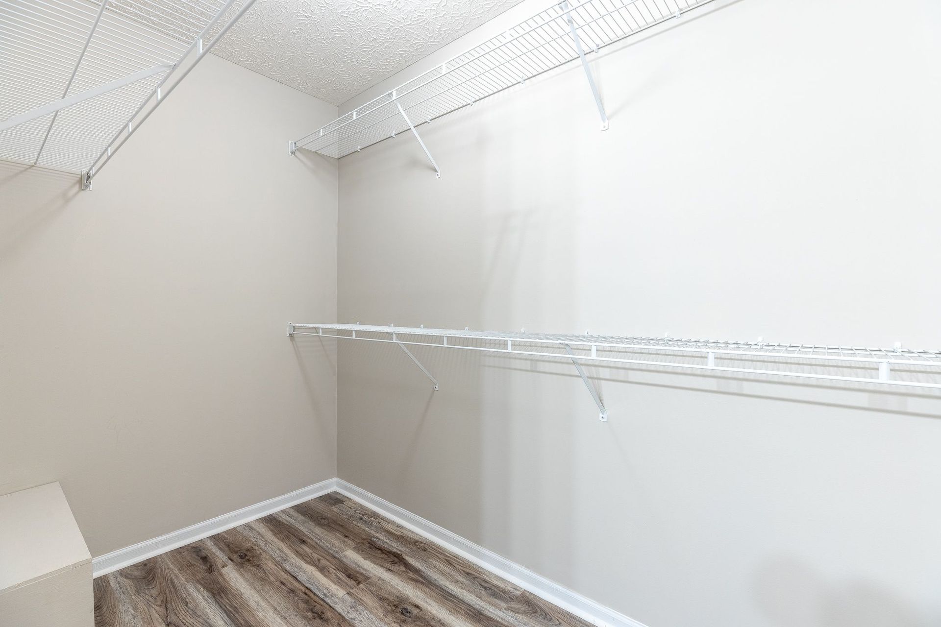spacious closet