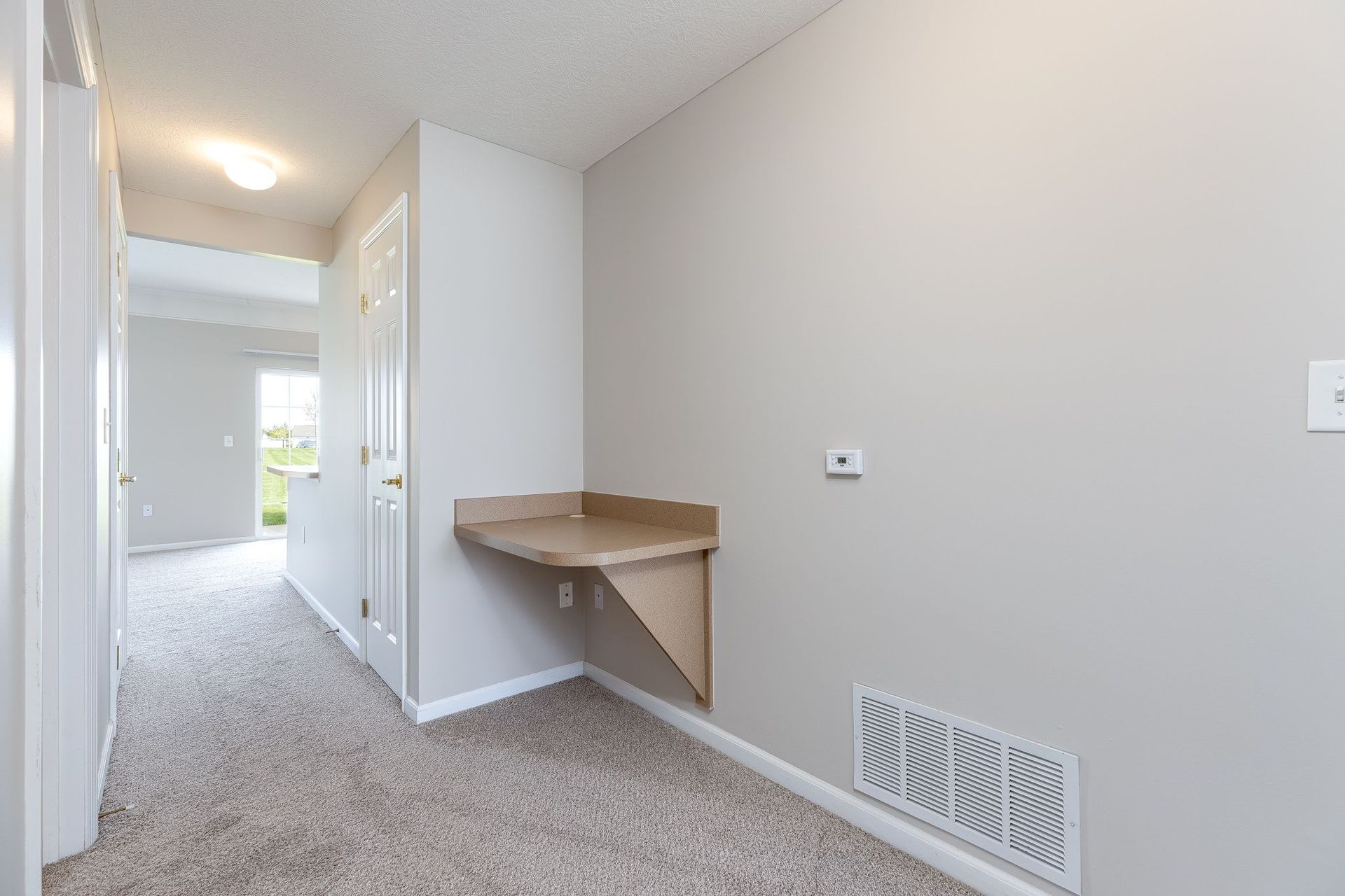 built in desk