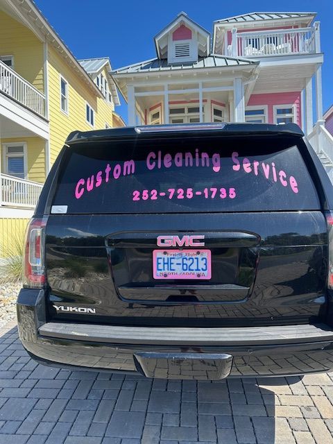 Black SUV with 