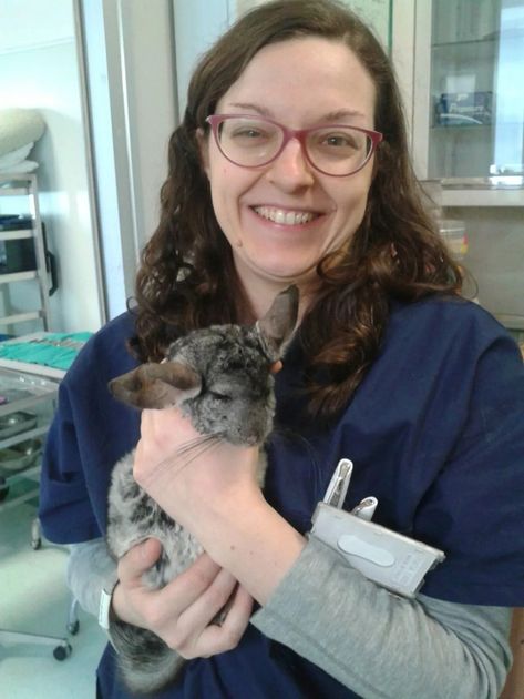 La veterinaria Chiara Viti