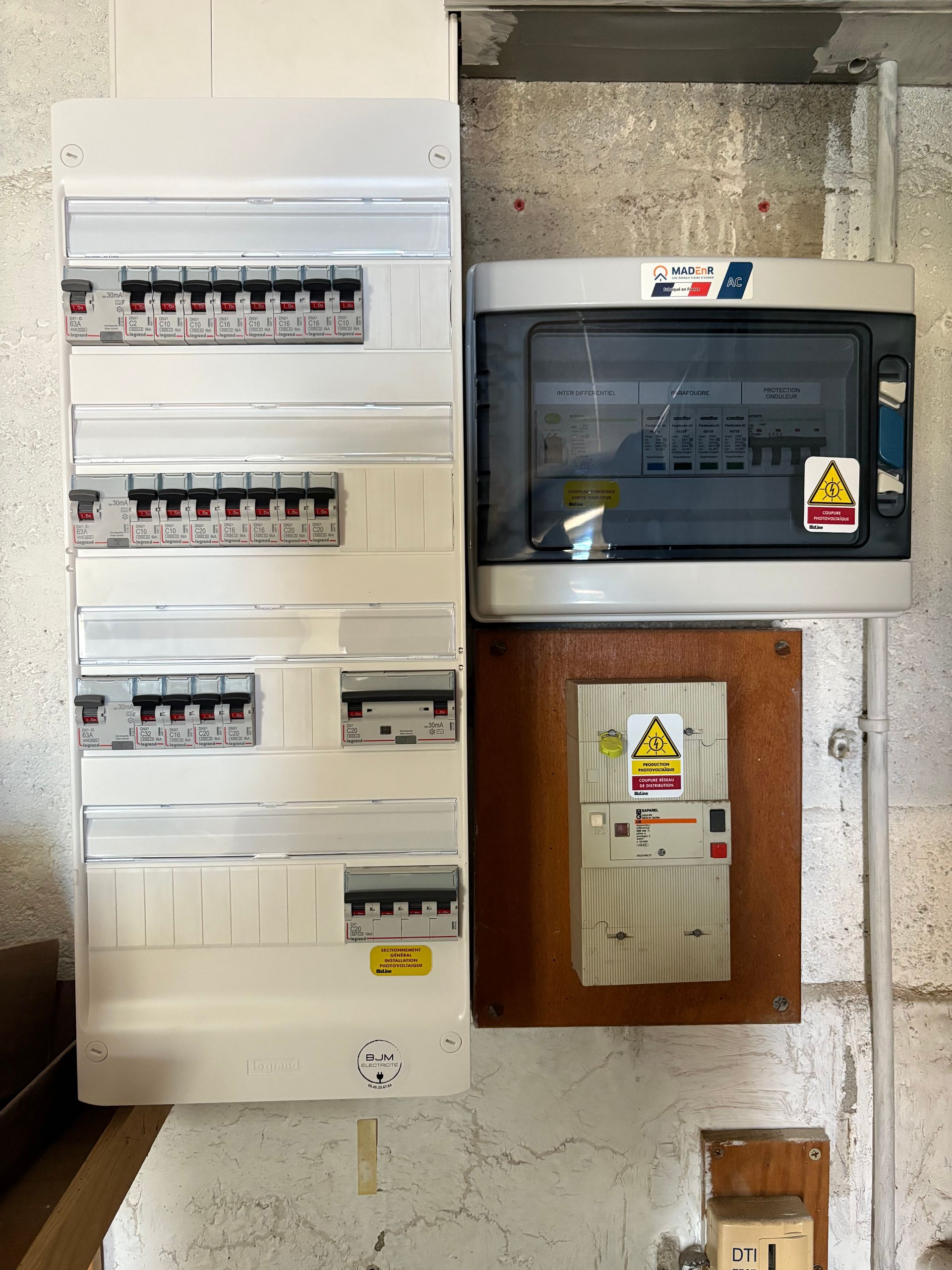 Tableau électrique angouleme