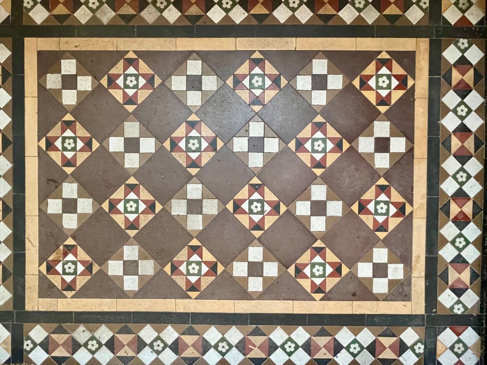 Victorian floor tiles