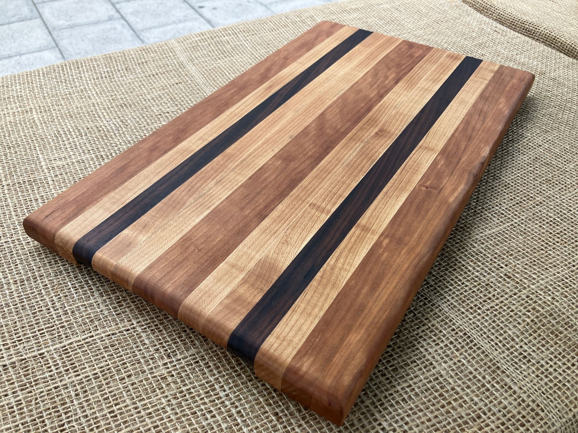 Stripped Cutting Board