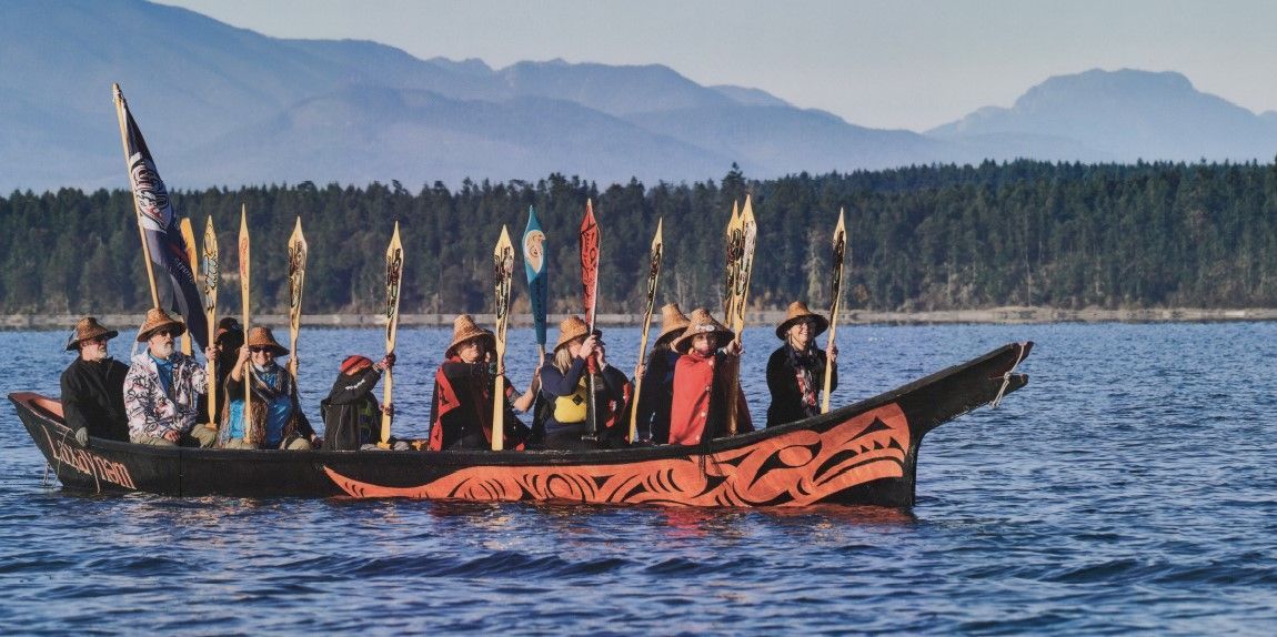 Jamestown S'Klallum Canoe