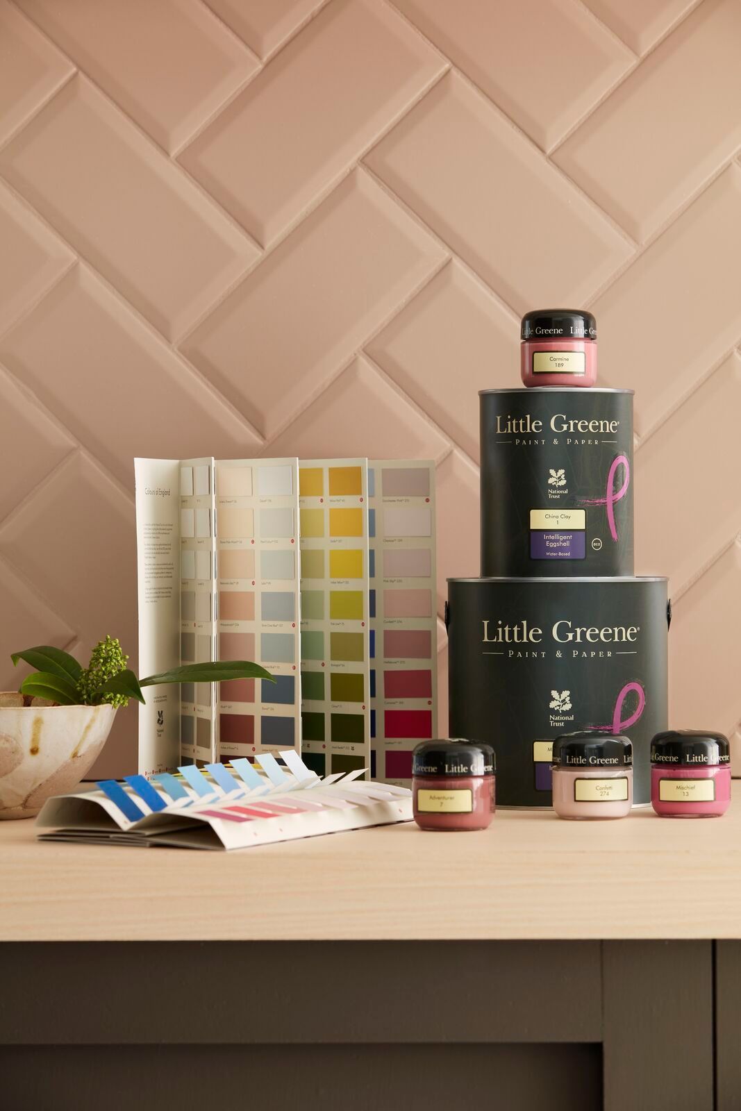 LITTLE GREENE, borstkankermaand, pink ribbon