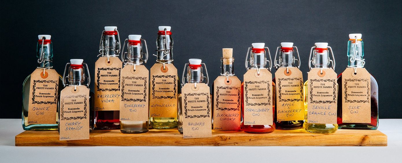 The Fruity Farmer Liqueurs and Oils