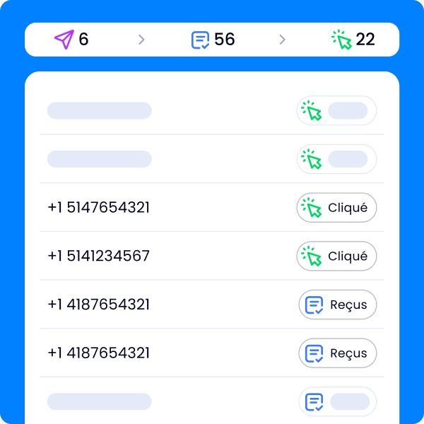 A screenshot of a cell phone with a list of numbers on it.