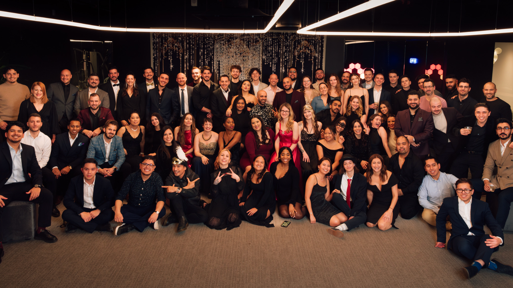 Ubiweb Team at Christmas party
