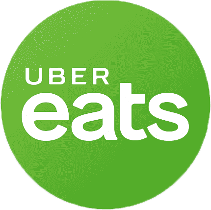 Uber Eats logo.