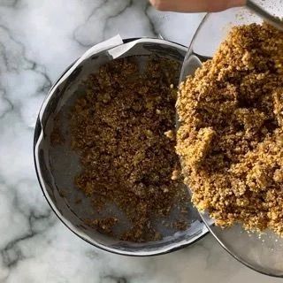 base biscotti per cheesecake