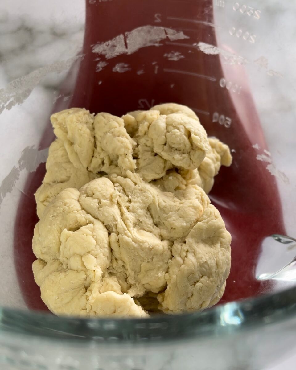 impasto pronto per i Croissant francesi