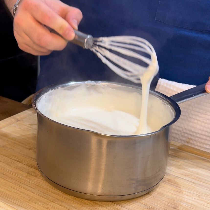 La besciamella perfetta: cremosa, vellutata e saporita.