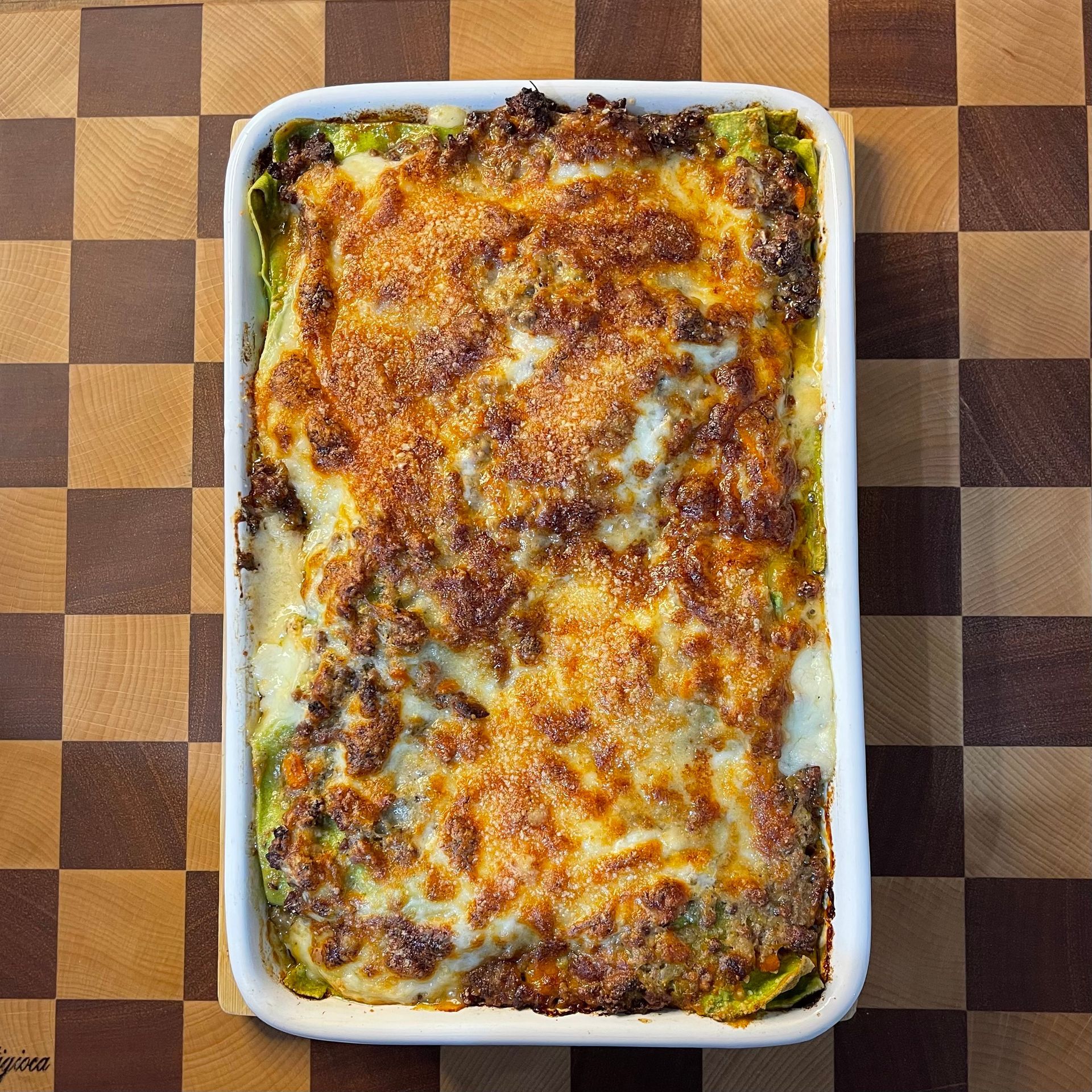 Lasagne al ragu bianco