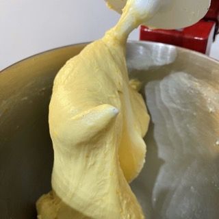 struttura dell'impasto che rimane stabile nonostante i grassi