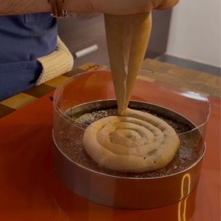 Triple flower ganache