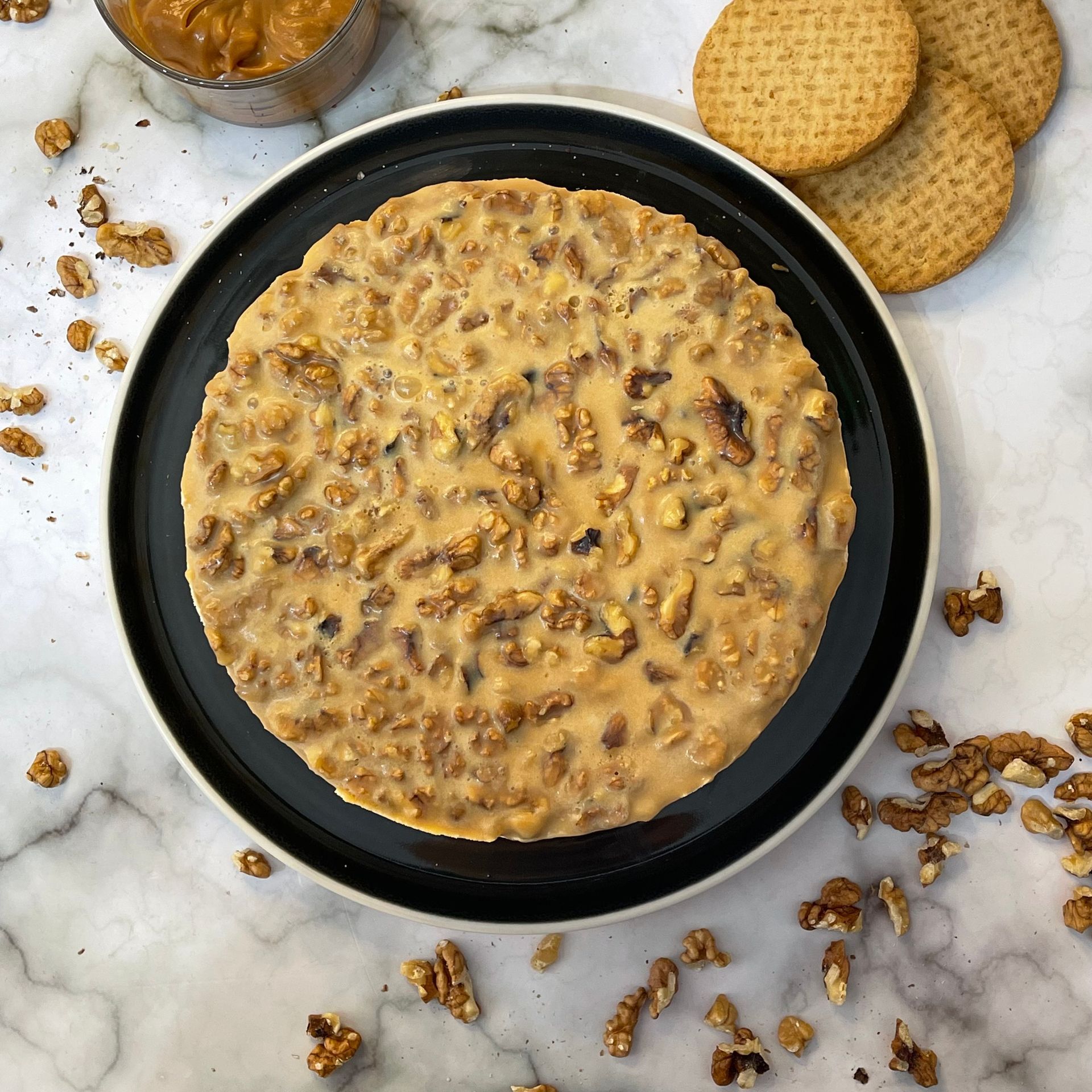 Cheesecake fredda al caramello