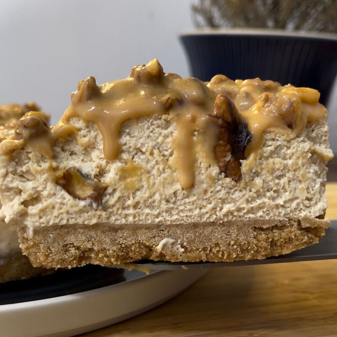 Cheesecake fredda al caramello