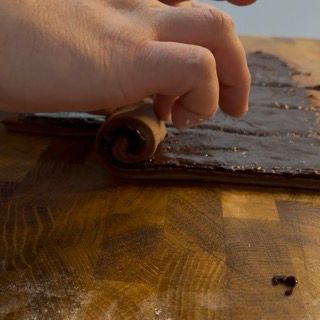 Chocolate rolls