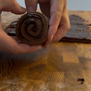 Chocolate rolls