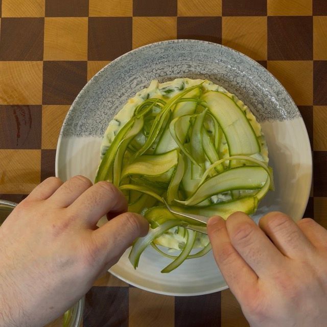 preparazione insalata russa