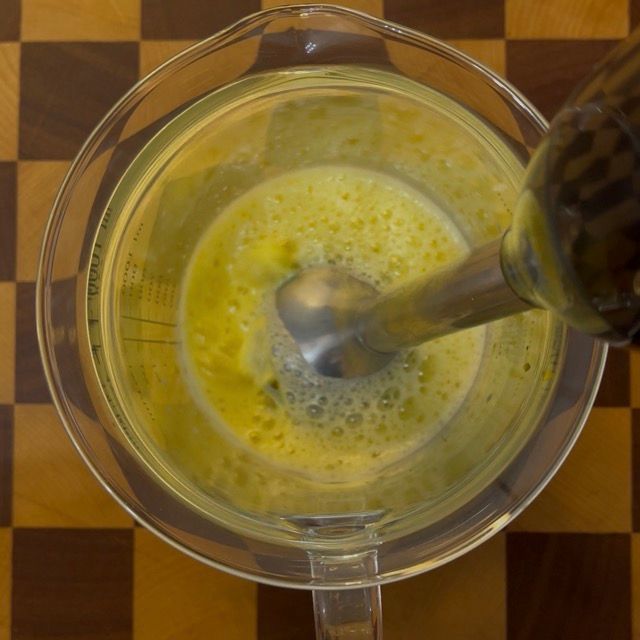 preparazione maionese fatta in casa