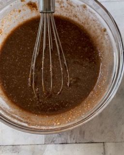 Glassa per panettone pronta in ciotola