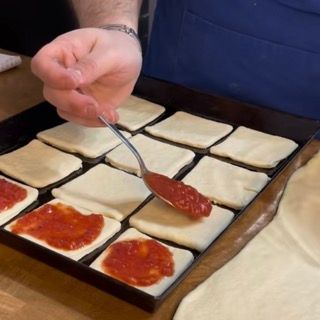 Pizzette rosse