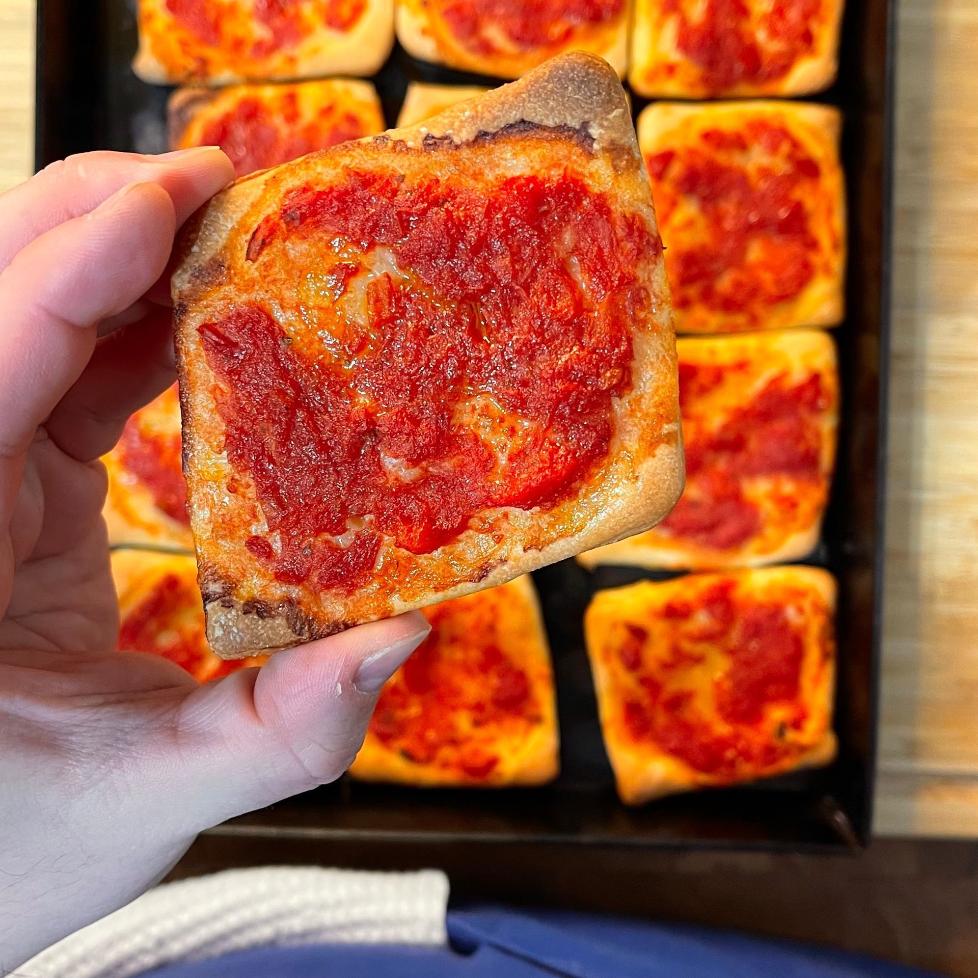 Pizzette rosse