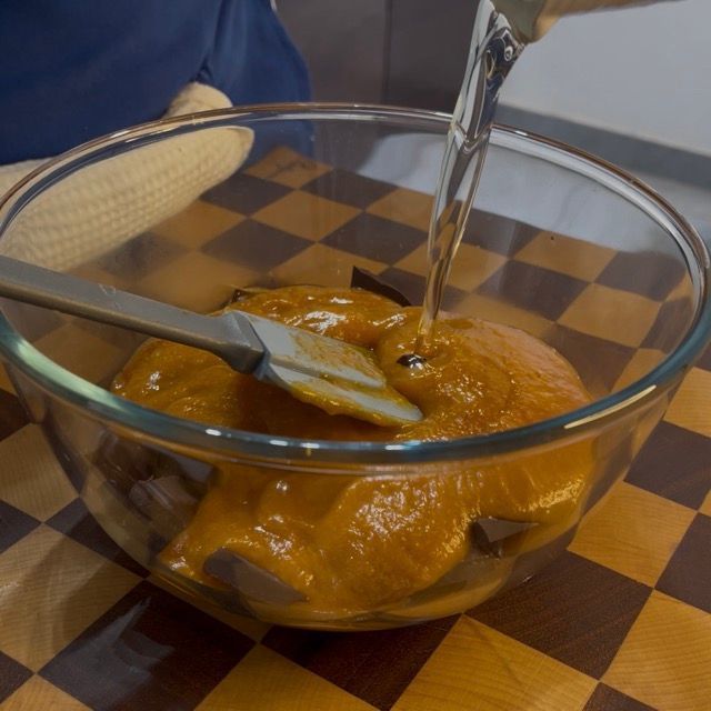 ganache al cioccolato vegana 