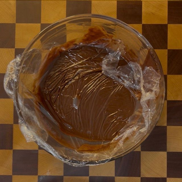 ganache al cioccolato vegana 