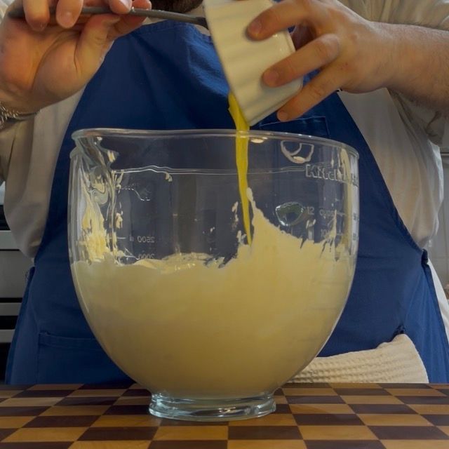 crema al mascarpone pastorizzata per tiramisù al limone