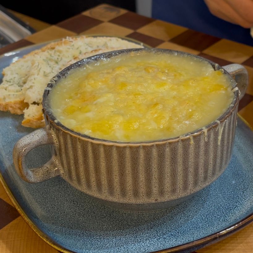 Zuppa di farro e orzo