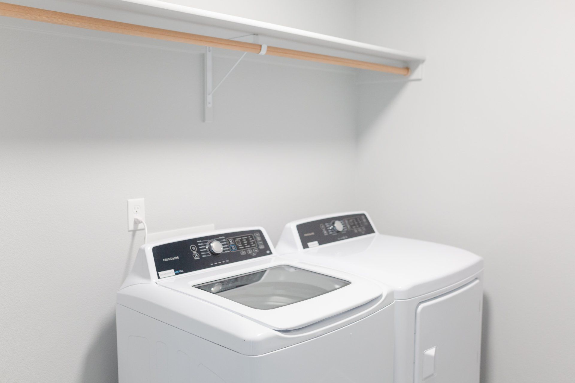washer and dryer